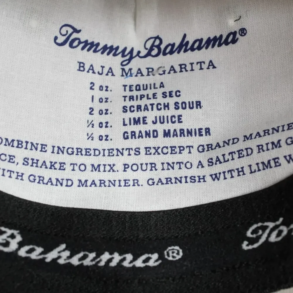Tommy Bahama Hat Mens Tan Adjustable Dad Cap Logo Preppy Lobster Normcore New